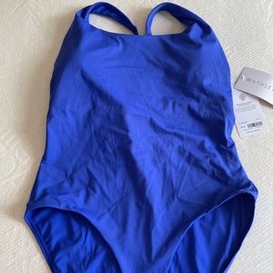 NWT Athleta royal blue one piece